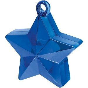 Blue Star Balloon Weight 6oz Balloons & Streamers - Party Centre - Party Centre