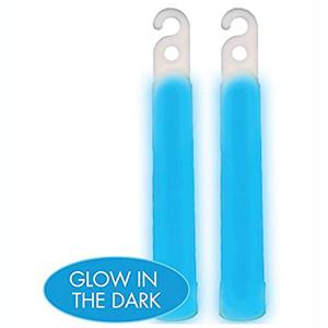 Blue Glow Sticks 4in, 2pcs Party Accessories - Party Centre - Party Centre