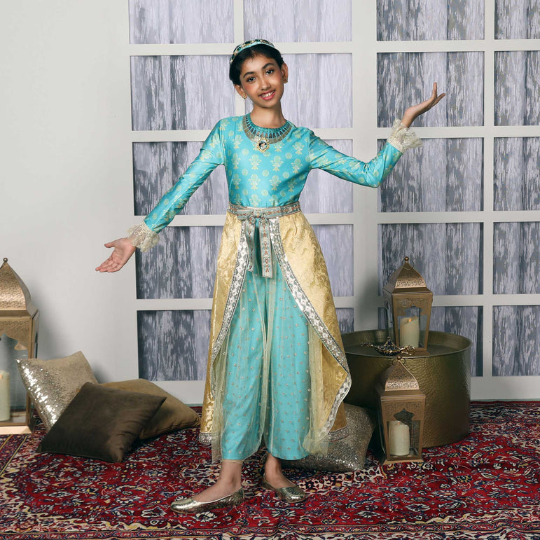 Disney Golden Princess Jasmine Prestige Dress Up Costume