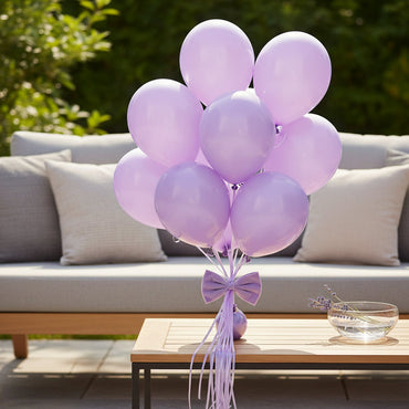 Blueberry Macaron Standard Latex Balloons 12in 50pcs - Party Centre