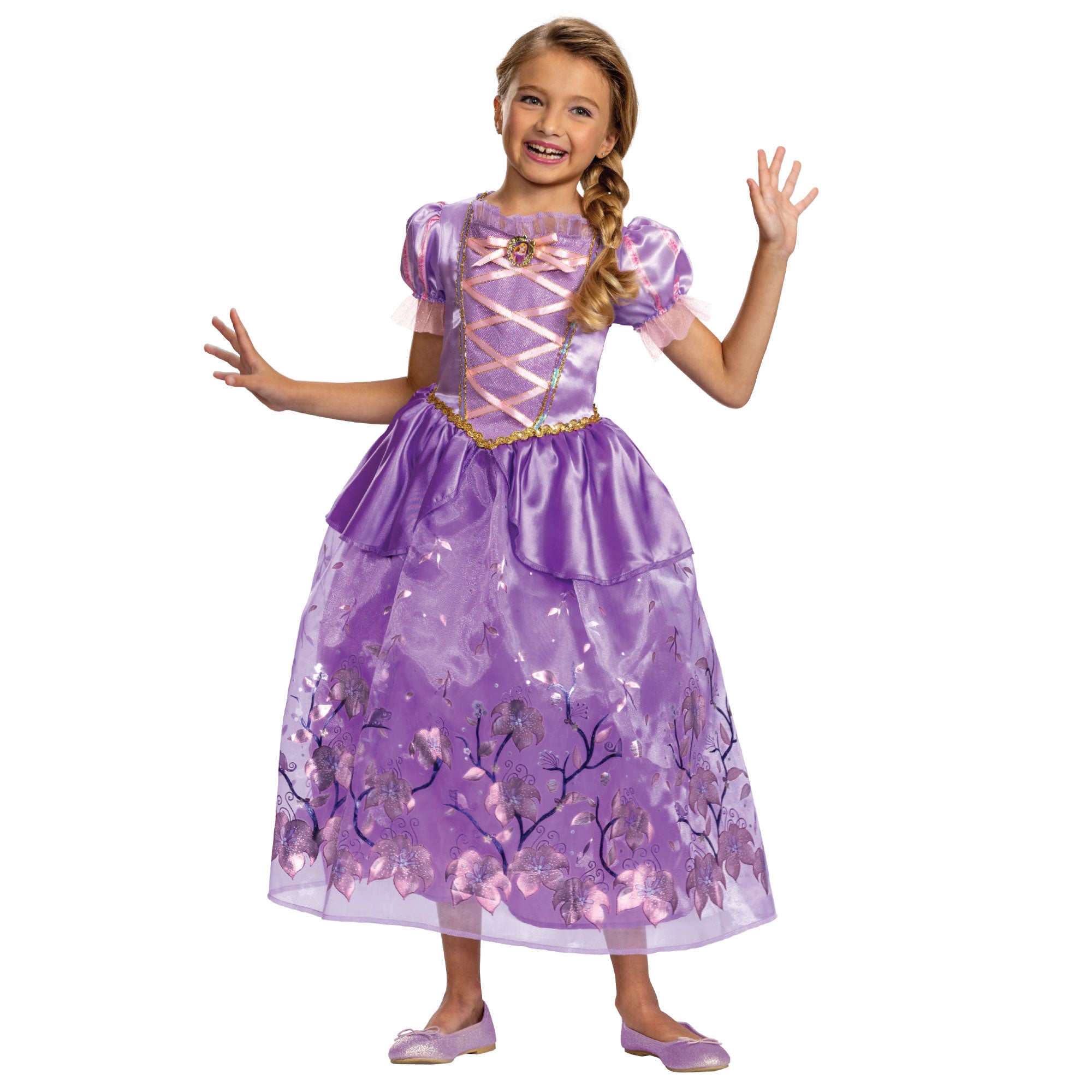 Child Rapunzel Deluxe Costume - Party Centre