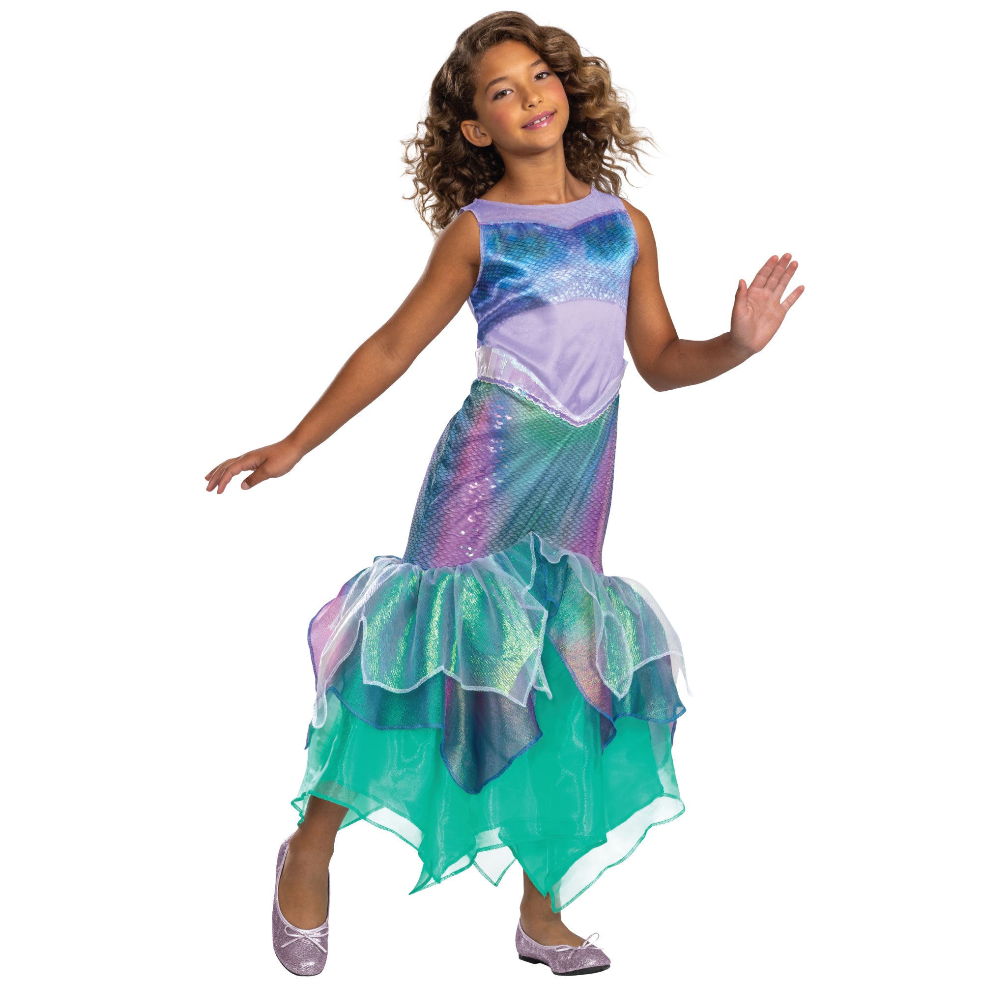 Child Ariel Mermaid Deluxe Costume - Party Centre