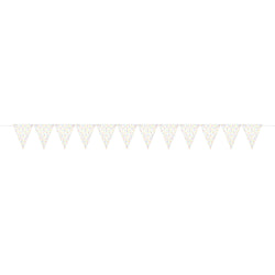 Rainbow Large Paper Pennant Banner