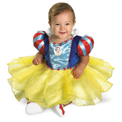 أزياء تنكرية  للأطفال الرضع بتصميم كلاسيكي على شكل شخصية سنو وايت من أميرات ديزني