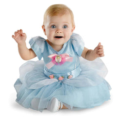 أزياء تنكرية  للأطفال الرضع بتصميم كلاسيكي على شكل شخصية سندريلا من أميرات ديزني