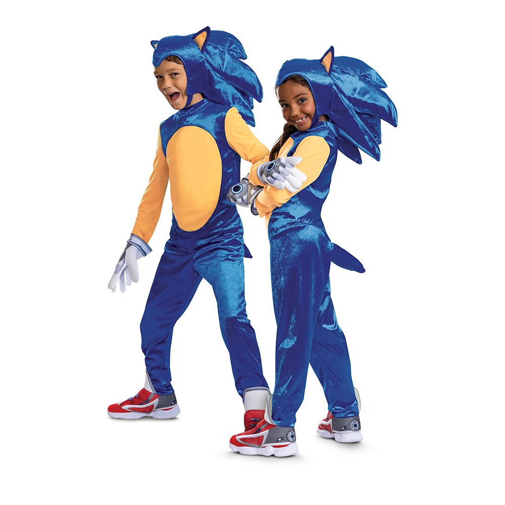 Child Sonic Prime Deluxe Costume - Party Centre