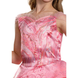 Child Wicked Glinda Pink Dress Deluxe Costume