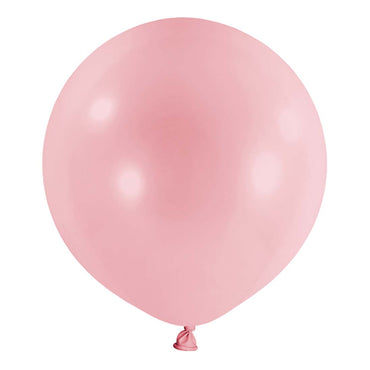 Pink Rose Macaron Latex Balloon 24in 4pcs - Party Centre