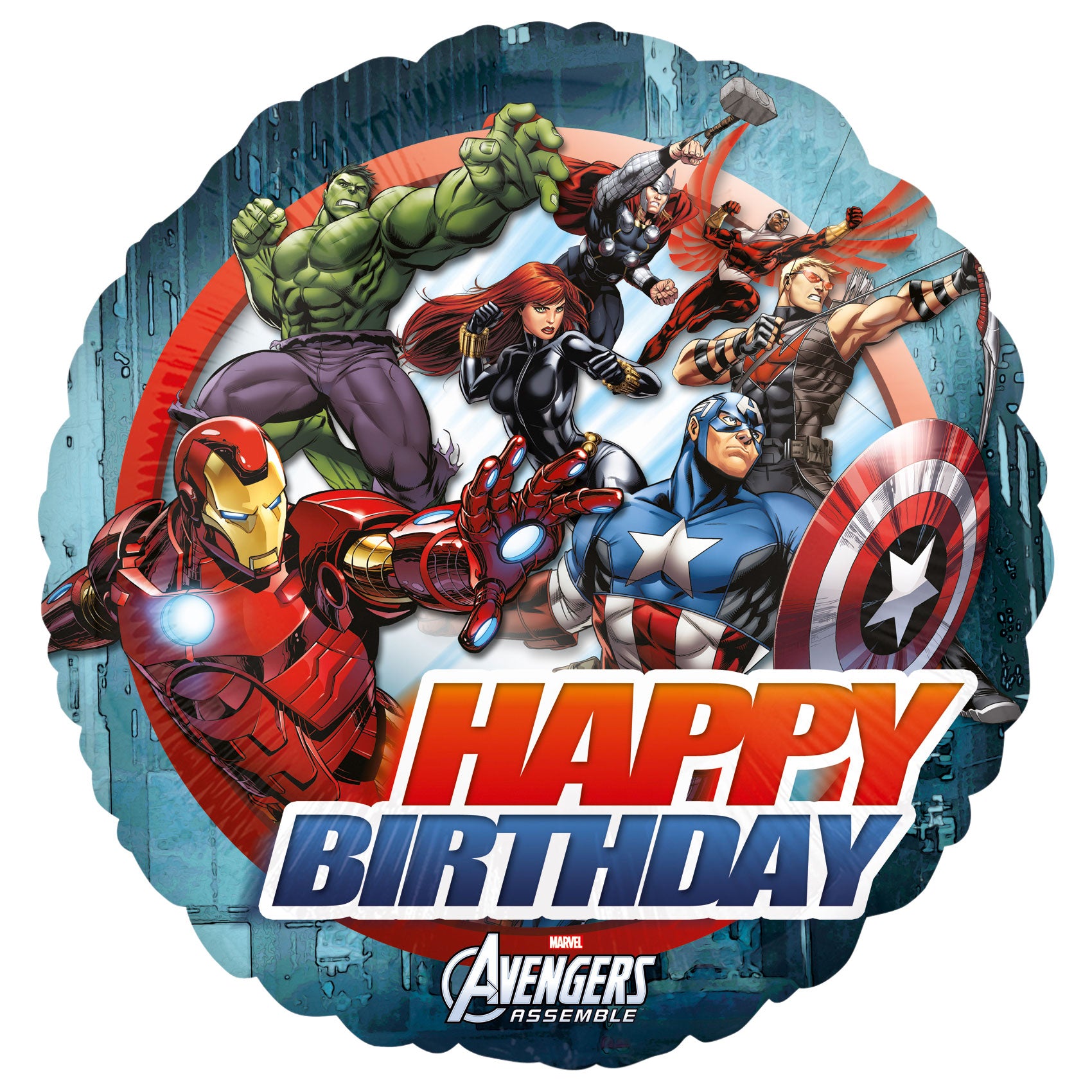 Avengers Animated Birthday Foil Balloon - Party Centre