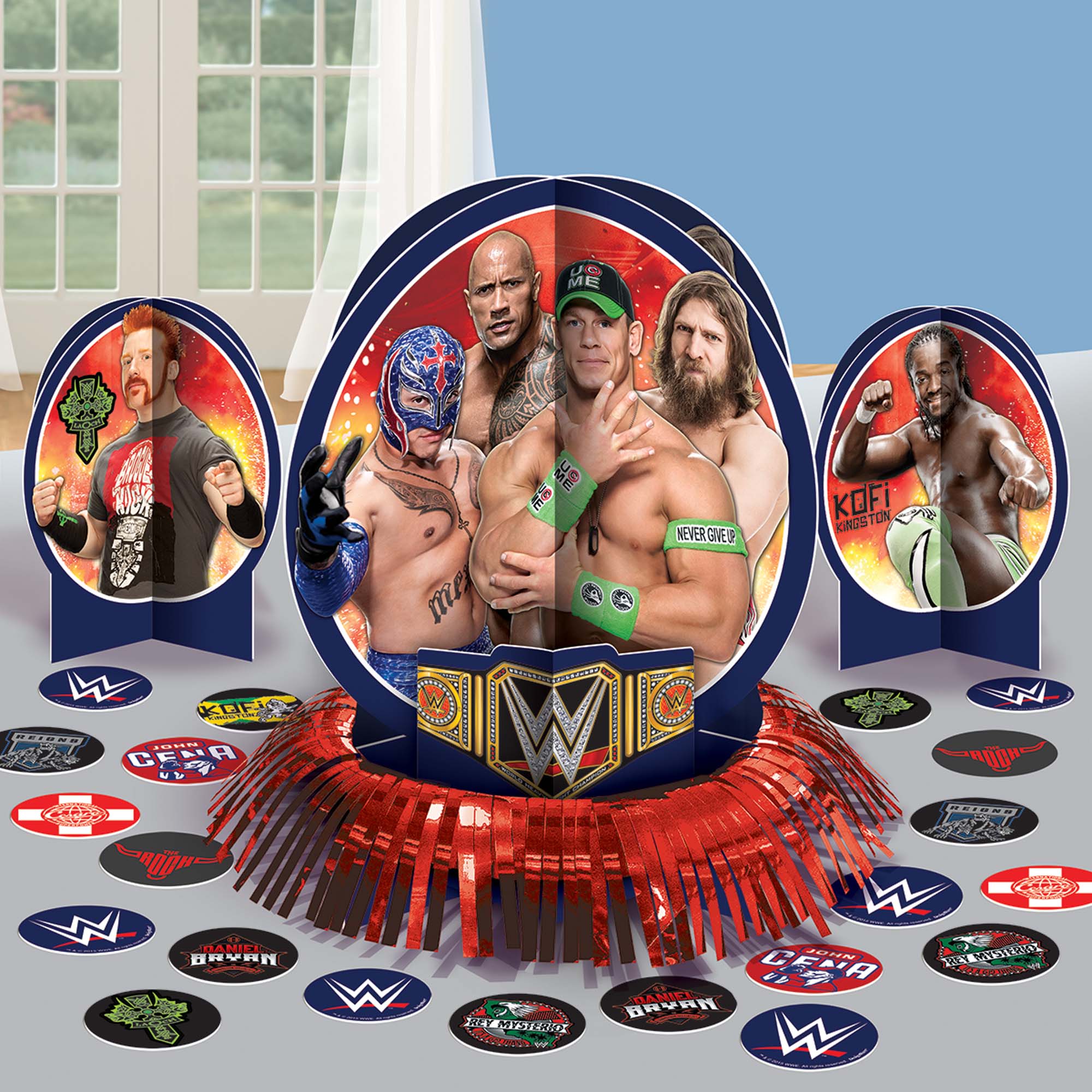 WWE Party Table Decorating Kit - Party Centre