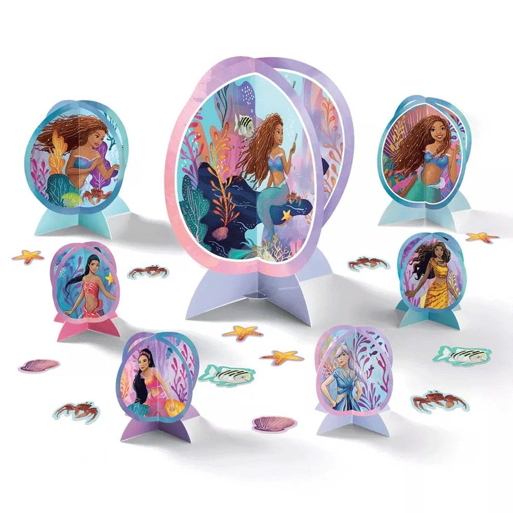 The Little Mermaid Table Centerpiece Kit - Party Centre