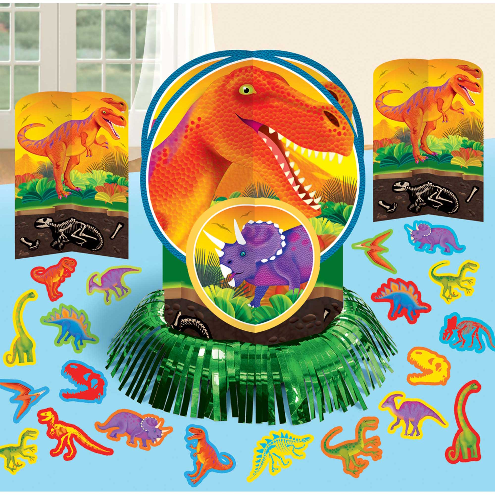 Prehistoric Table Decorating Kit - Party Centre