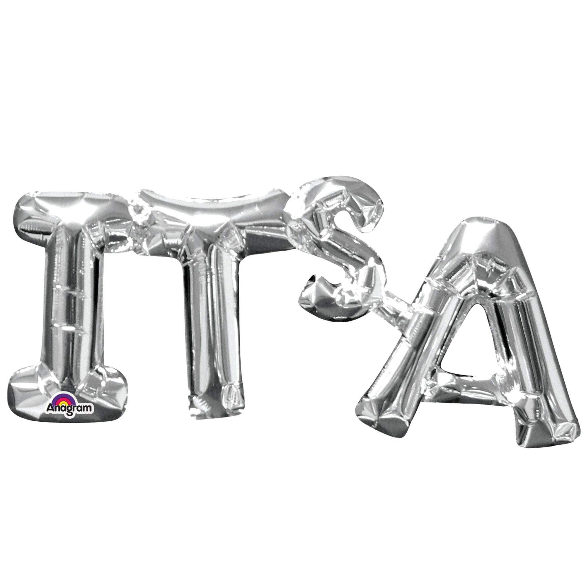 Its A Silver Phrase Air Filled Foil Balloon - Party Centre