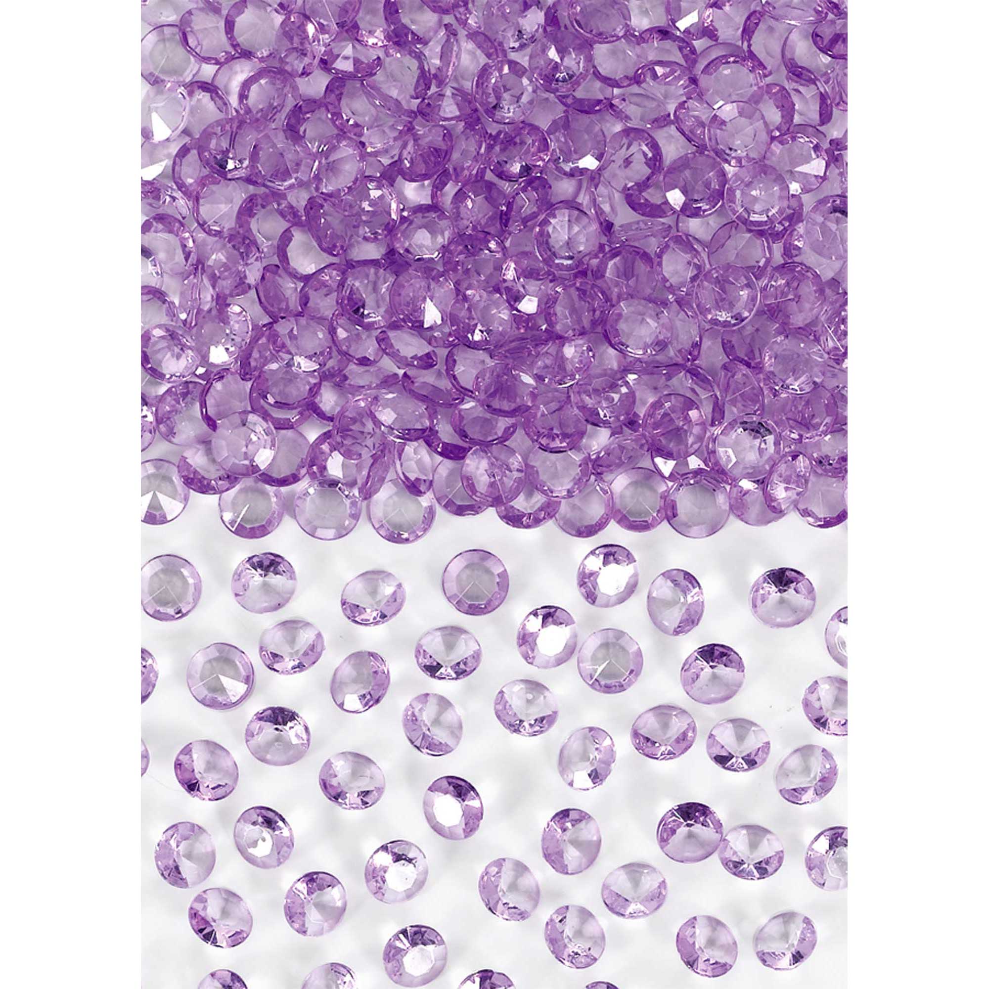 Lilac Confetti Gems 1oz - Party Centre