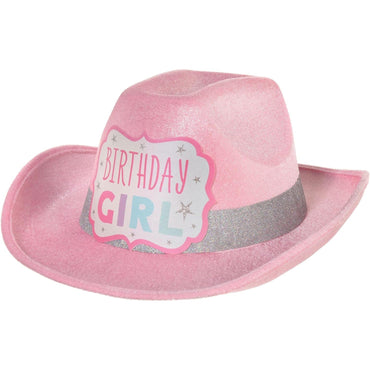 Pastel Party Cowboy Hat Birthday Girl - Party Centre