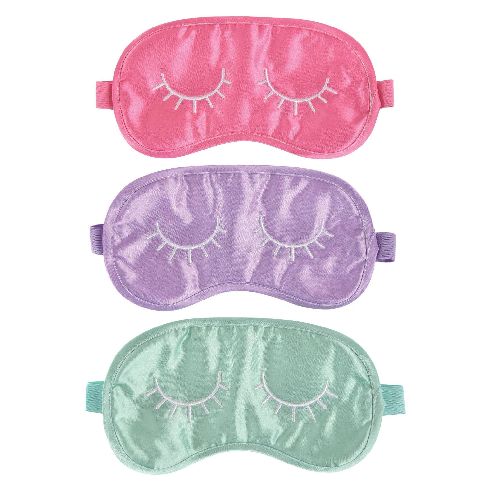 Spa Party Fabric Eye Mask 6pcs - Party Centre