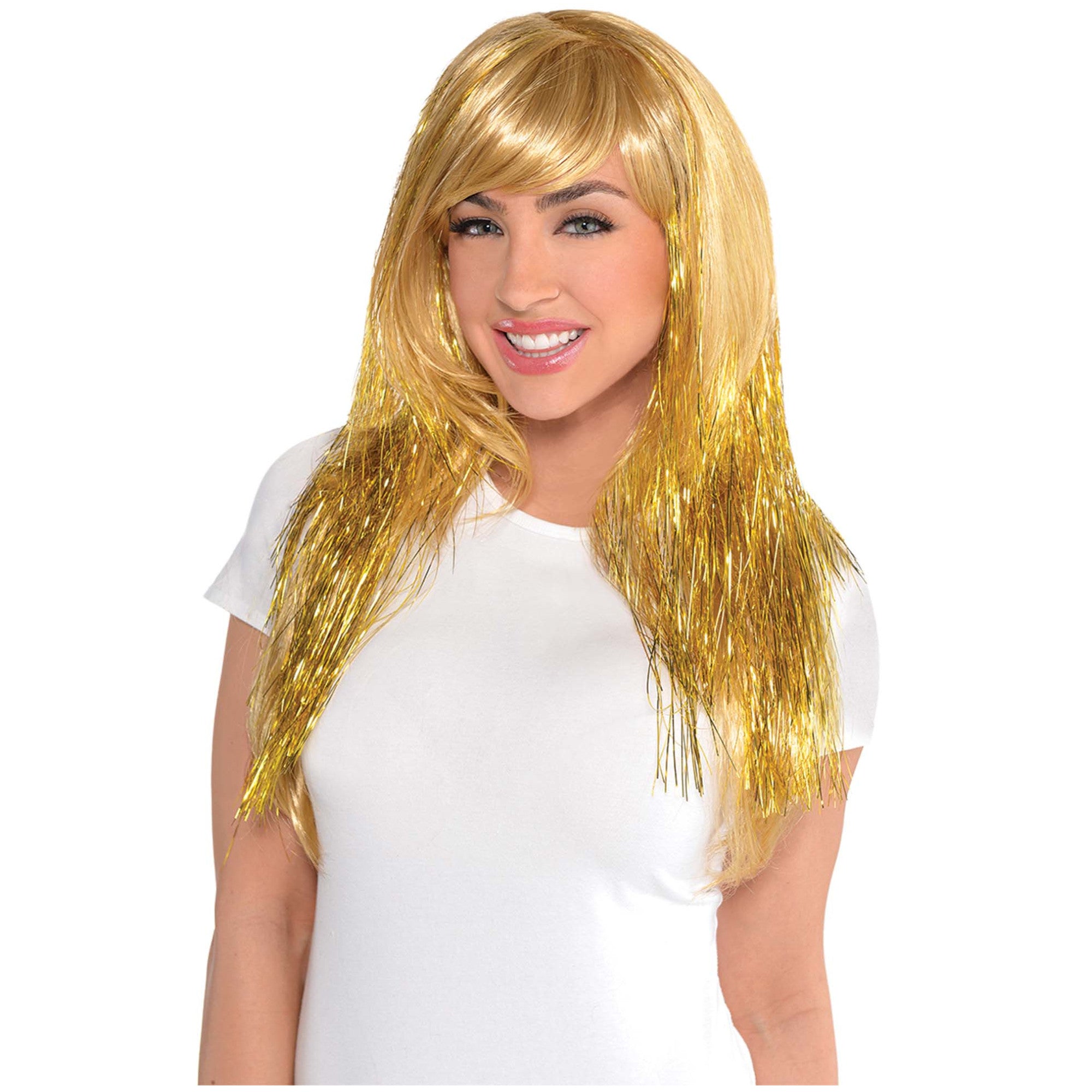 Gold Glamorous Wig - Party Centre