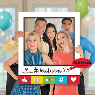 إطار سيلفي عملاق قابل للتخصيص لكشك التصوير - Party Centre