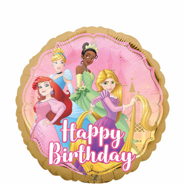 Princess Once Upon A Time Birthday Foil Balloon 18in - Party Centre