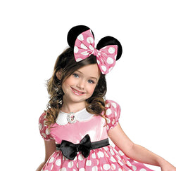 Child Minnie Mouse Glow in the Dark Deluxe Costume