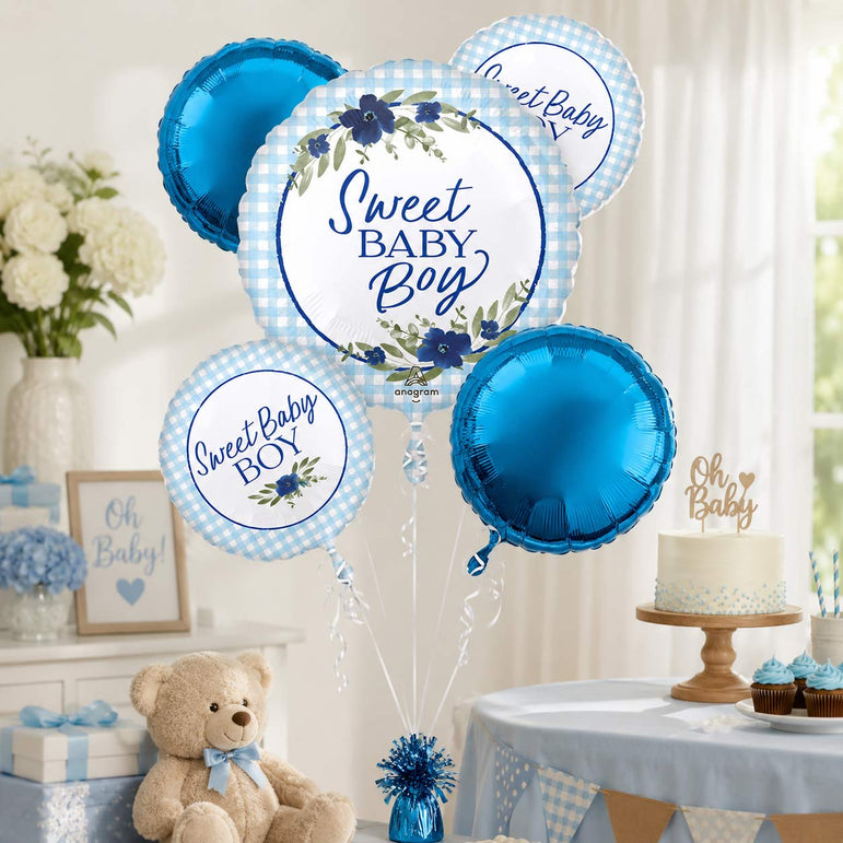 Baby In Bloom Jumbo Foil Balloon 28-Inch Party Decoration
