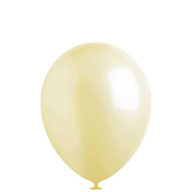 Vanilla Cream Fashion Latex Balloons 5in, 100pcs