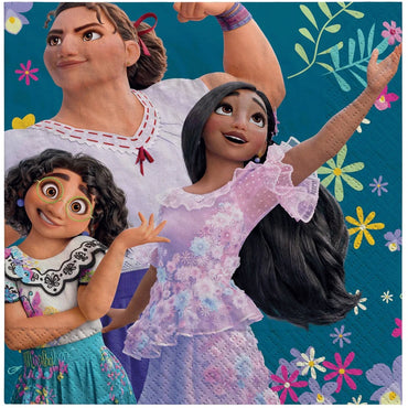 Encanto Lunch Napkin Lowcount 16pcs - Party Centre