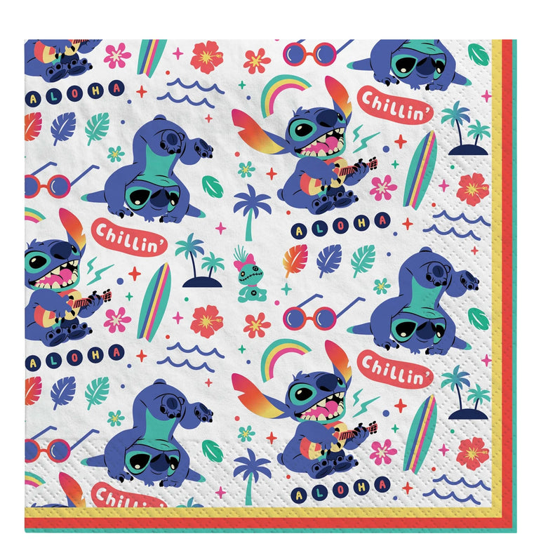 Disney Lilo & Stitch Lunch Napkin 16pcs