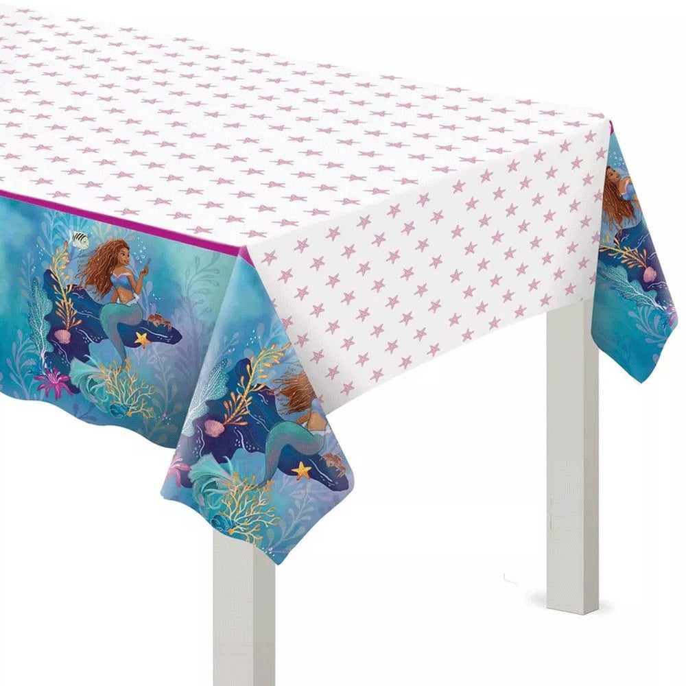 The Little Mermaid Plastic Table Cover - Party Centre