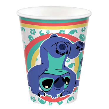 Disney Lilo & Stitch Paper Cups 9oz 8pcs - Party Centre