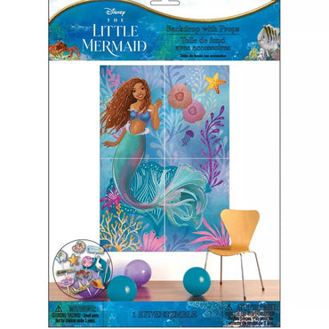 The Little Mermaid Scene Setter w/Props - Party Centre