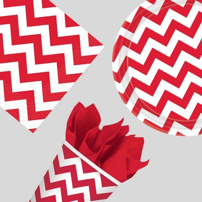 Dots and Chevron - Party Centre