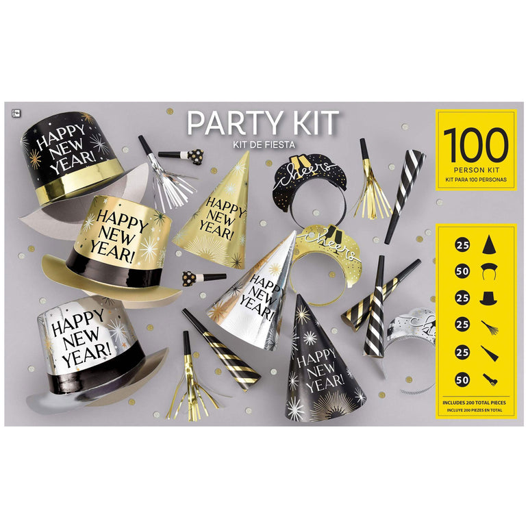 New Years Eve Party Kit For 100
