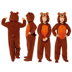 Child Bear Animal One Size Costume