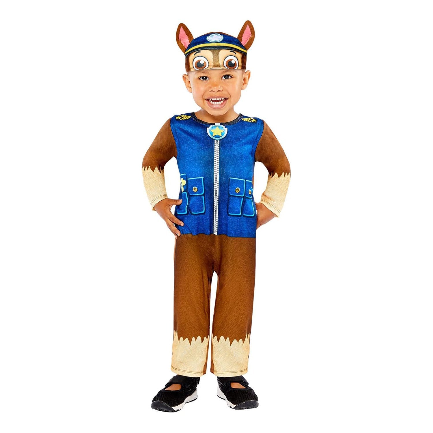 Toddler Paw Patrol Chase Costume - Party Centre