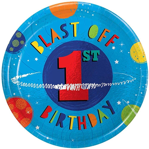 First Blast Off Boy 1st Birthday - Party Centre