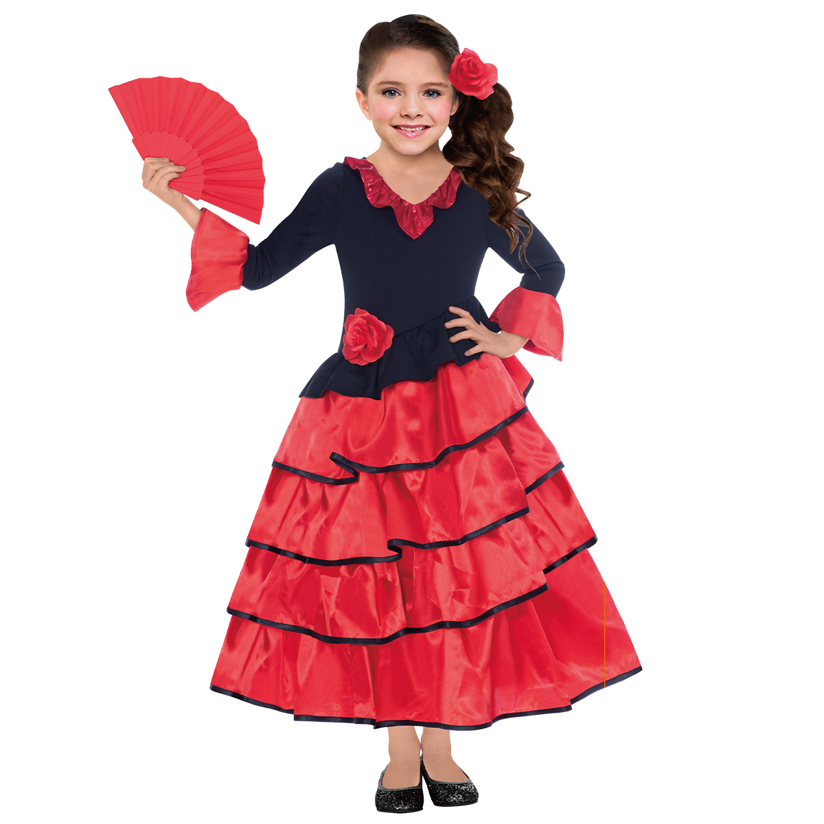 Child Spanish Girl Costume - Party Centre