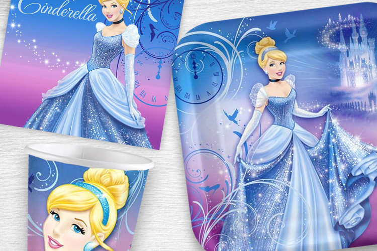 Disney Cinderella Birthday Party  Supplies