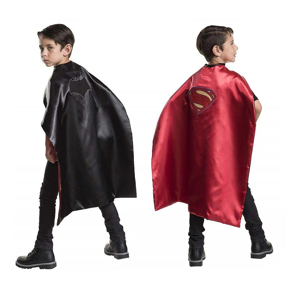 Child Batman-Superman Reversible Cape - Party Centre