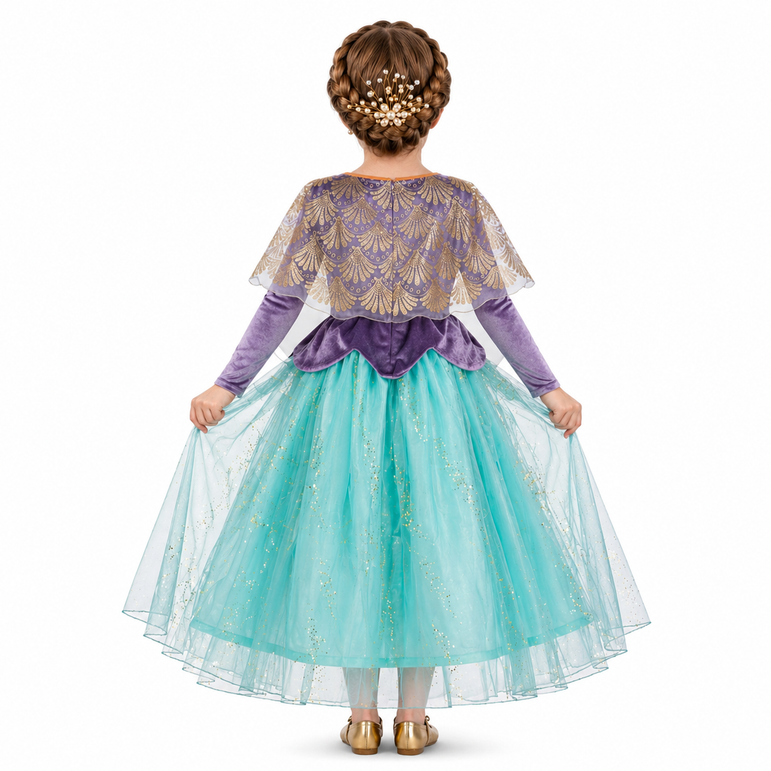 Disney Golden Princess Ariel Prestige Dress Up Costume