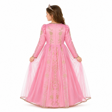 Disney Golden Princess Aurora Prestige Dress Up Costume - Party Centre