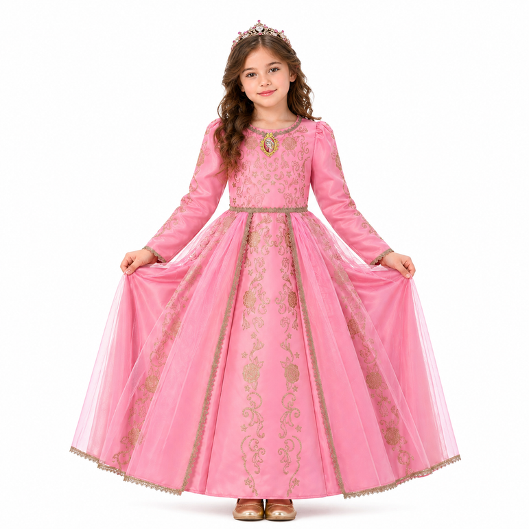 Disney Golden Princess Aurora Prestige Dress Up Costume