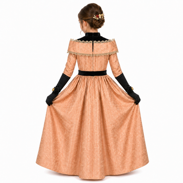 Disney Golden Princess Belle Prestige Dress Up Costume - Party Centre