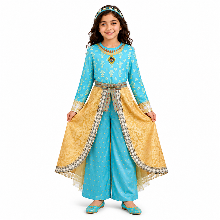 Disney Golden Princess Jasmine Prestige Dress Up Costume