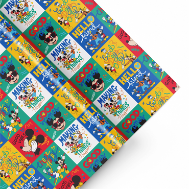 Disney Mickey & Friends Giftwrap - Party Centre
