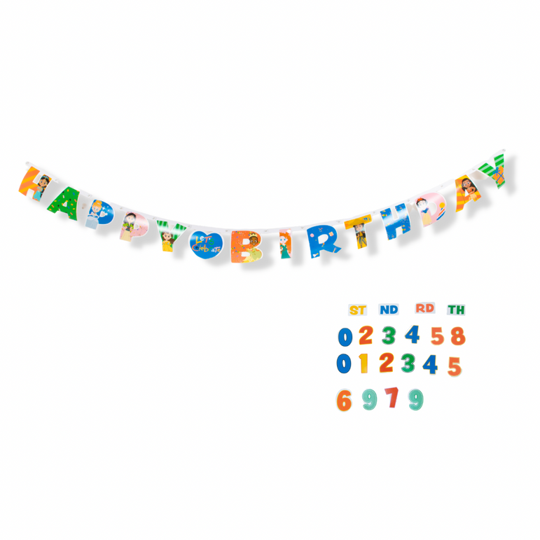 Cute Celebration Disney D100 Princess Letter Banner