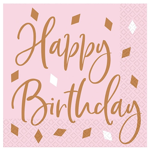 Rose Gold Birthday - Party Centre