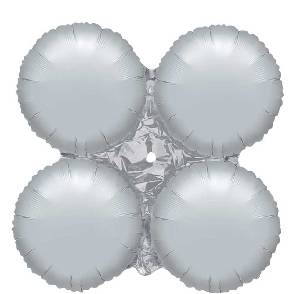 Metallic Silver Large MagicArch Balloon 29.5in Balloons & Streamers - Party Centre - Party Centre