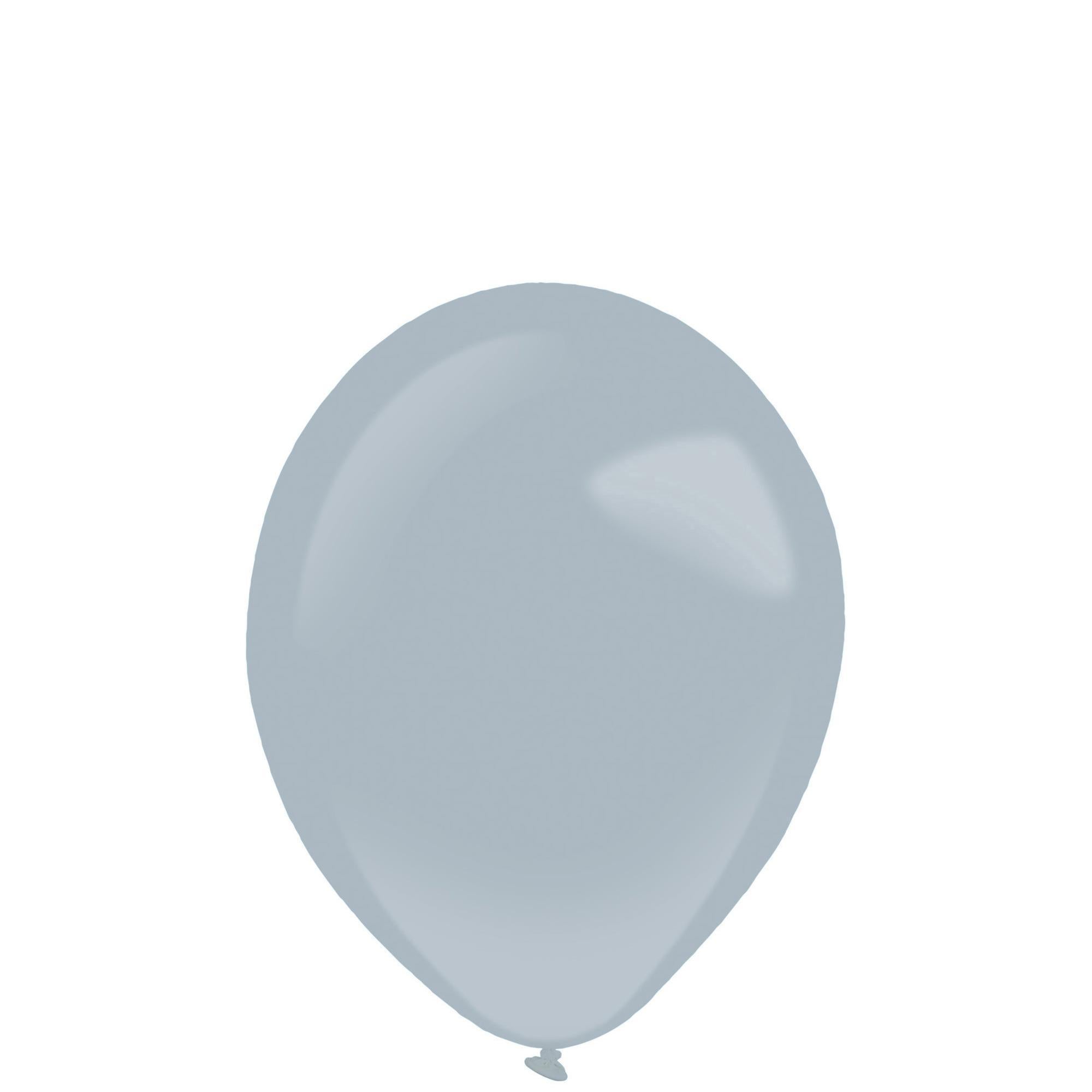Grey Fashion Latex Balloon 5in, 100pcs Balloons & Streamers - Party Centre - Party Centre