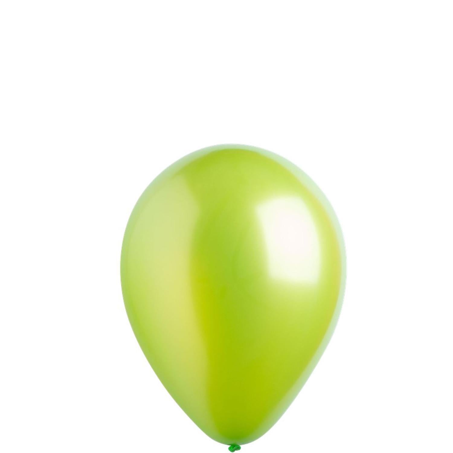 Metallic Kiwi Latex Balloons 5in, 100pcs Balloons & Streamers - Party Centre - Party Centre